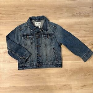 Children’s Place Classic Blue Denim Kids Jacket Size 4